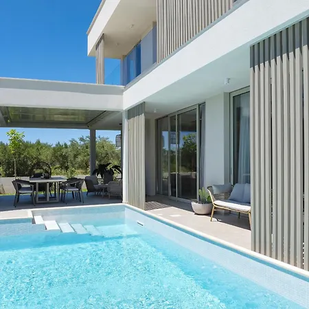 Luxury La Casa With Heated Pool And Sauna Villa Bibinje